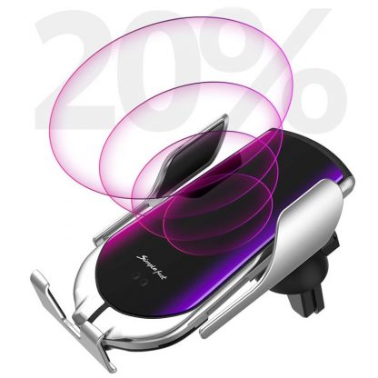 Фото Мощная зарядка держателя для телефона в машину Smart Sensor R1
