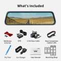 ThiEYE 4K Car Dvr Mirror Dash Cam Dual Lens Touch Screen GPS Navigation rear view camera Full Hd 1080P Rearview Drive Recorder 6
