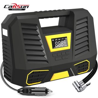 Carsun Car Tyre Inflator Pump Digital Portable Air Compressor 150PSI Tire Inflator For Car LED Auto Motorcycle Bicycles Truck 1