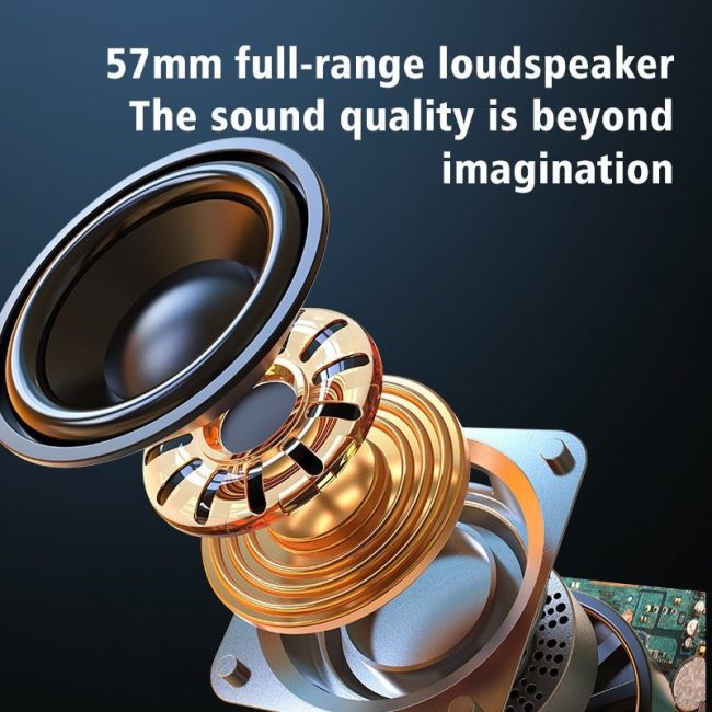 Zealot S53 Mini Bluetooth Speaker Portable Wireless Column Waterproof HIFI Lossless Sound Quality Stereo Subwoofer Loudspeaker 5