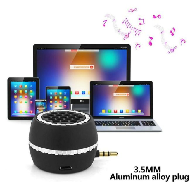 Speakers Mini Wireless Speaker Durable Portable Amplifier Sound Box In-line Mobile Phone Amplifier Universal External Speakers 4