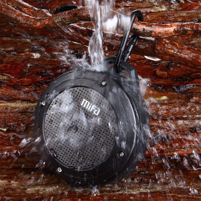 MIFA F10 Outdoor Wireless Bluetooth Stereo Portable Speaker Built-in mic Shock Resistance IPX6 Waterproof Speaker with Bass 2