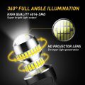 AUXITO 2Pcs 7443 7440 W21W LED Bulb Canbus No Error T20 W21/5W WY21W DRL Car Day Driving Reverse Light 6000K White Super Bright 2