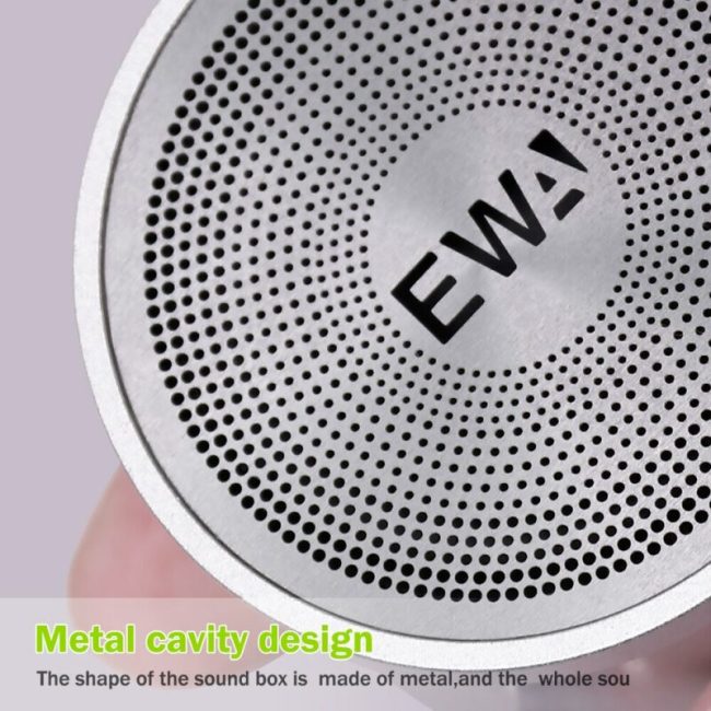 EWA A109Mini Bluetooth Speaker Super Booming Bass Distortion-Free At Maximum Volume Extremely Compact Size Ultra-Portable 2