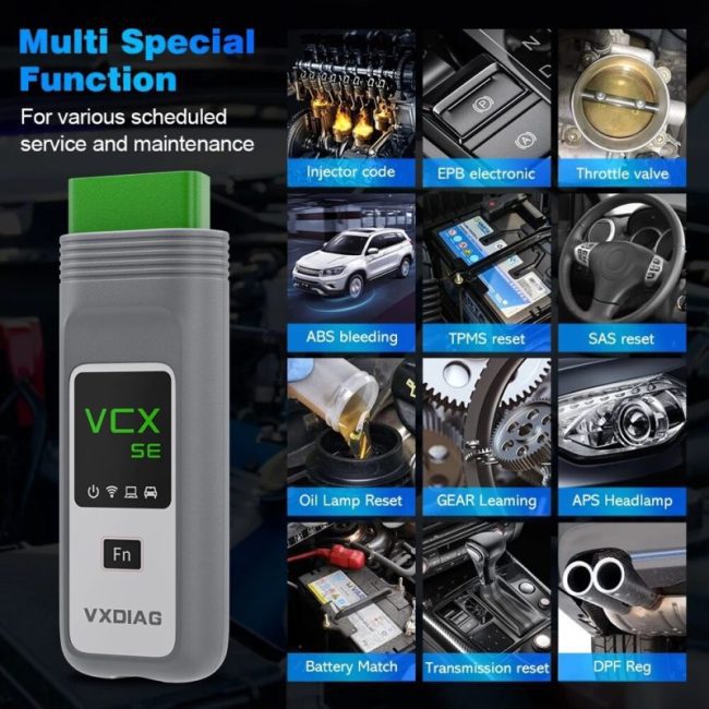 VXDIAG VCX SE for BMW ICOM A2 A3 Automotive ECU Coding Programming All System Diagnostic Tools Active Test J2534 Programming 4