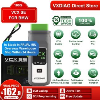VXDIAG VCX SE for BMW ICOM A2 A3 Automotive ECU Coding Programming All System Diagnostic Tools Active Test J2534 Programming 1
