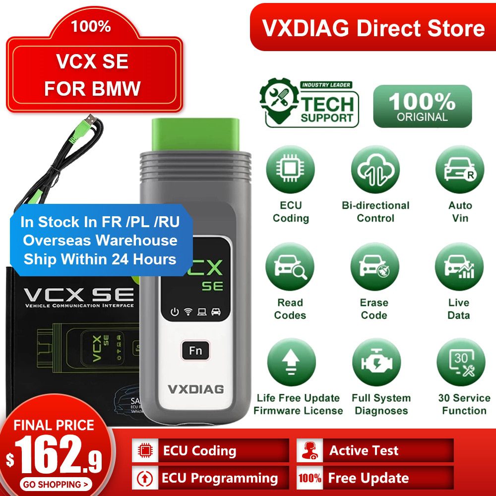 VXDIAG VCX SE for BMW Main Unit Without HDD Replace ICOM A2 A3