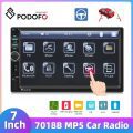 Podofo Autoradio 2 Din Car Radio 7 1