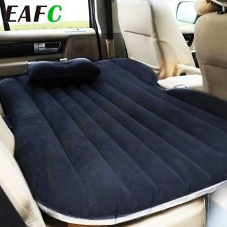 EAFC Car Air Inflatable Travel Mattress Bed Universal for Back Seat Multi functional Sofa Pillow Outdoor Camping Mat Cushion 1
