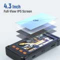 Oiiwak Triple Lens Endoscope Mini Camera 4.3" IPS 5