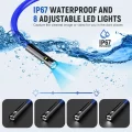 Oiiwak Triple Lens Endoscope Mini Camera 4.3" IPS 6