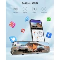 AZDOME PG17 WiFi Rear View Mirror Camera, 12" Dash Cam, Dual 2.5K Front and 1080P for Car, Free 64GB T 2