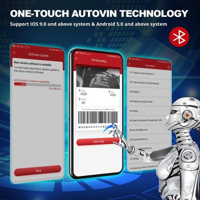 New Thinkcar ThinkDiag 2 ALL Car Brands Canfd protocol All Reset Service 1 Year Free OBD2 Diagnostic Tool Active Test ECU Coding 5