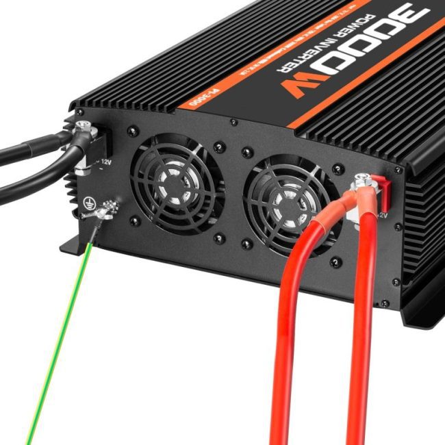 Powerful POTEK 3000W Power Inverter for Charging Multiple Devices
