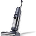 Tineco Floor ONE S5 Smart Cordless Wet Dry Vacuum Cleaner and Mop in action on a hardwood floor