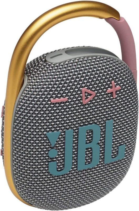 JBL Clip 4 - Integrated Carabiner for Portability