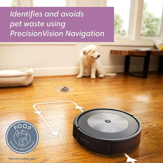 Personalized cleaning experience with Roomba j7+ adapting to your habits and seasons
