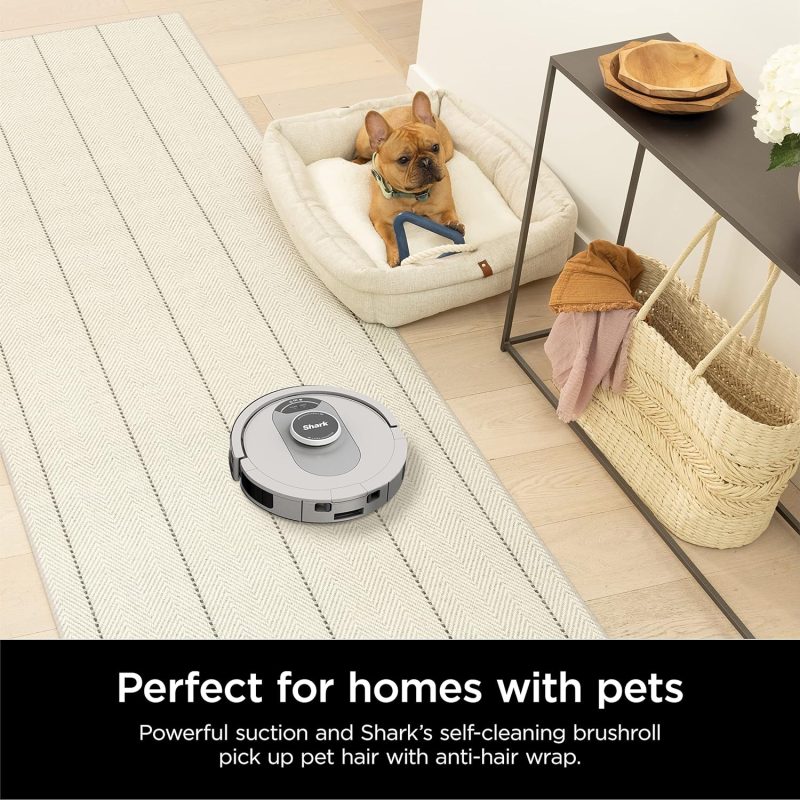 Shark AV2511AE AI Ultra Robot Vacuum's extended runtime with Recharge and Resume function