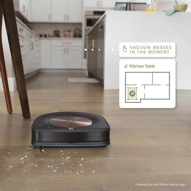 Roomba s9+ and Braava Jet m6 creating Smart Maps of the home for efficient row-by-row cleaning