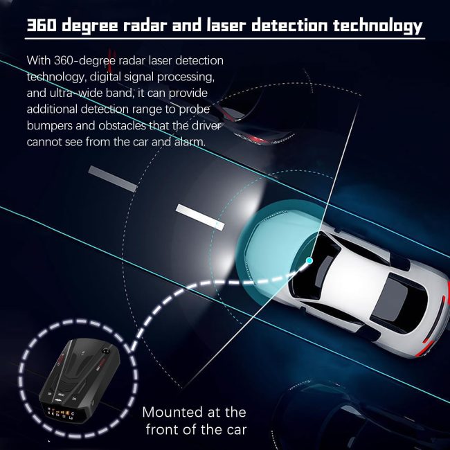 Experience superior protection with the best radar detector 2023 and its wide detection range