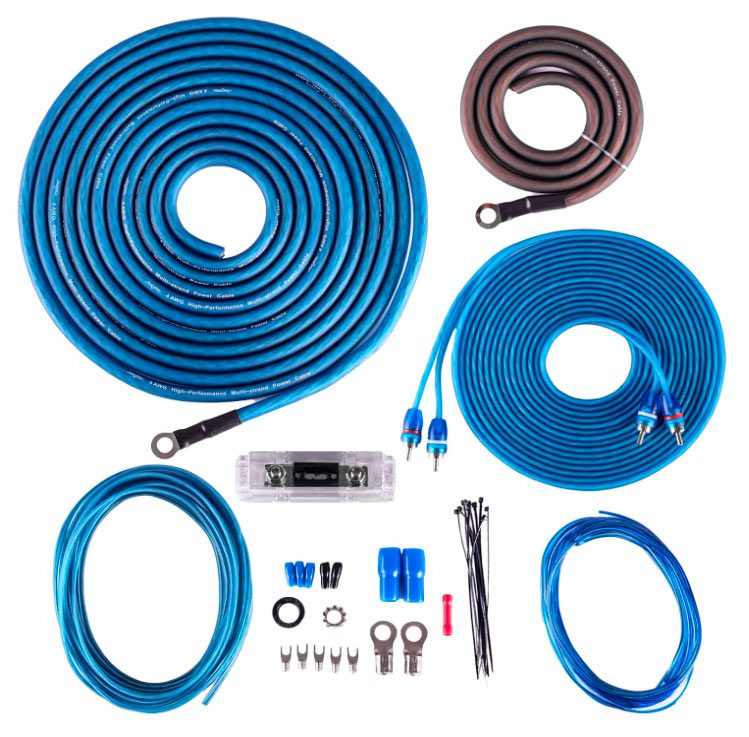 Skar Audio 4 Gauge Amplifier Wiring Kit