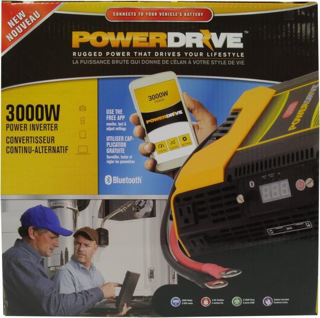 Powerdrive 3000 with efficient power conversion and low battery drain capabilities