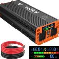 TOPBULL 3000W Power Inverter with Dual AC Outlets and USB Port