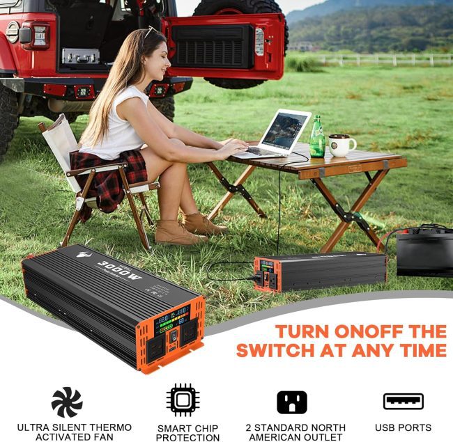 TOPBULL Power Inverter Usage in Home and RV Environments