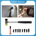 All-in-one pdr dent removal kit with assorted tabs for different dent shapes
