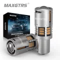 2X Super Bright P21W PY21W LED Canbus 26W 3000Lm Lamp Lens 1