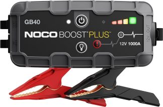 NOCO Boost Plus GB40 Jump Starter with USB Ports and LED Flashlight