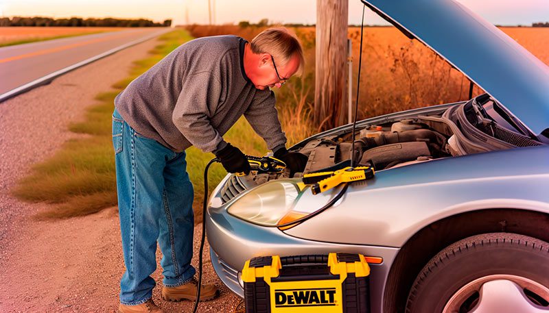 Roadside repairs become easier with DeWalt Jump Starters