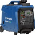 Westinghouse Dual Fuel Portable Generator iGen4000DFcv with LED display, multiple outlets, and wheels for mobility