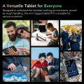 Oukitel RT3 Mini Rugged Tablet 8 Inch HD+ 5150 mAh 4GB+64GB Android 12 Mtk Helio P22 16MP Camera Pad 2