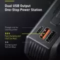 Baseus Пусковое Устройство 2000A Автомобильный стартер Power Bank 20000mAh 12В - Image 3