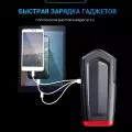 Зарядно Пусковое устройство заряжает телефон QC 3.0 5V / 2A