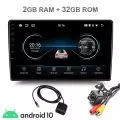 Магнитола 2 din экран 10 дюймов Андроид 10 / 2 gb RAM + 32 gb ROM с GPS навигацией и камерой