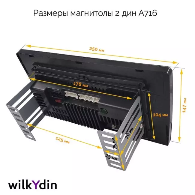 Магнитола 2 din экран 10 дюймов Андроид 10 с GPS навигацией и камерой заднего вида 2gb RAM +32gb ROM - Image 8