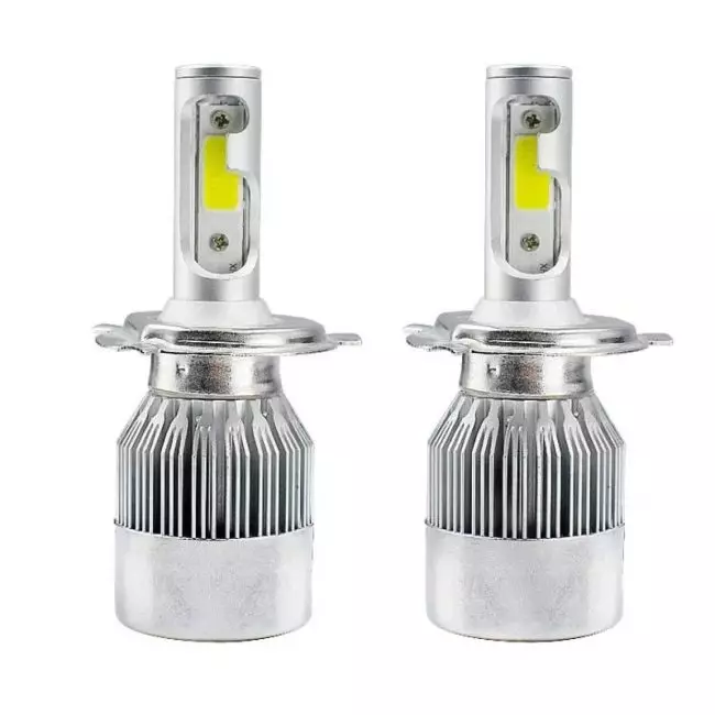 Светодиодные лампы для фар автомобиля Led C6 H4 (5500k) 36w - Image 3