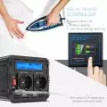 Inverter 12v 220v Pure Sine Wave 1000w EDECOA DC 12v AC 110v 230v 240v Power Converter EU UK US 1000 watt Inverter 12v 220v 2