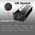 2000W pure sine wave solar power inverter DC 12V 24V 48V to AC 110V 220V digital display 2