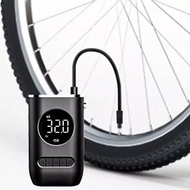 Car Electrical Air Pump Mini Portable Wireless Tire Inflatable Pump Inflator Air Compressor Pump for Car Motorcycle Bicycle Ball 3