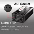 1500W inverter 12v 220v pure sine wave solar power inverter DC 24V 48V to AC 110V with remote control 5