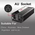 2000W pure sine wave solar power inverter DC 12V 24V 48V to AC 110V 220V digital display 3