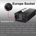 1500W inverter 12v 220v pure sine wave solar power inverter DC 24V 48V to AC 110V with remote control 4