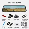 ThiEYE 4K Car Dvr Mirror Dash Cam Dual Lens Touch Screen GPS Navigation rear view camera Full Hd 1080P Rearview Drive Recorder 6