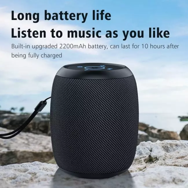 Zealot S53 Mini Bluetooth Speaker Portable Wireless Column Waterproof HIFI Lossless Sound Quality Stereo Subwoofer Loudspeaker 2