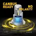 AUXITO 2PCS 20000LM H4 LED Headlight Bulbs for Car Canbus No Error 9003 HB2 H4 Hi/Lo Beam Headlamps 6000K White Auto Lamps 12V 2