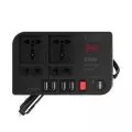 300W Car Inverter DC 12V to 220V Power Converter 4 USB Ports Socket Adapters Automobiles Inverters Parts Accessories 1