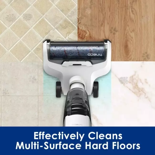 Tineco iFloor Complete Cordless Wireless Wet Dry Vacuum Cleaner Multi-Surface Smart Handheld Floor Washer 3